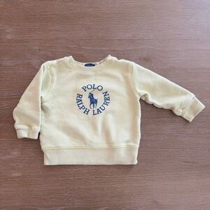 Polo by Ralph Lauren Kids Sweatshirt in Soft Yellow